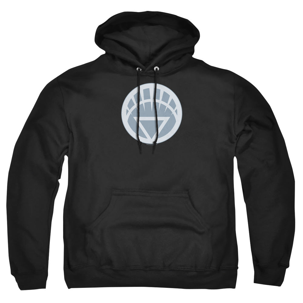 Green Lantern White Symbol Mens Hoodie Black