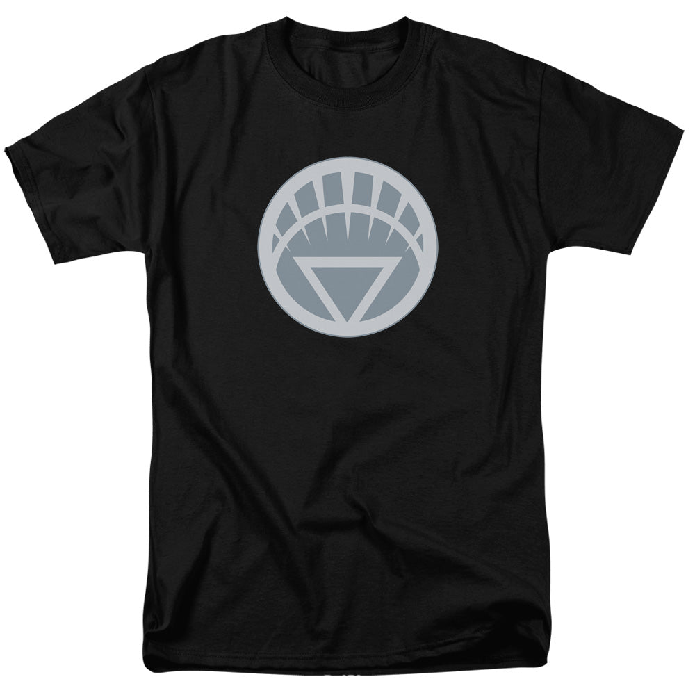 Green Lantern White Symbol Mens T Shirt Black