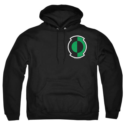 Green Lantern Kyle Logo Mens Hoodie Black