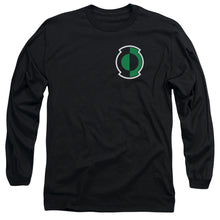 Load image into Gallery viewer, Green Lantern Kyle Logo Mens Long Sleeve Shirt Black Officially Licensed
