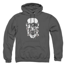 Load image into Gallery viewer, Green Lantern Black Lantern Skull Mens Hoodie Charcoal
