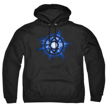 Load image into Gallery viewer, Green Lantern Indigo Glow Mens Hoodie Black
