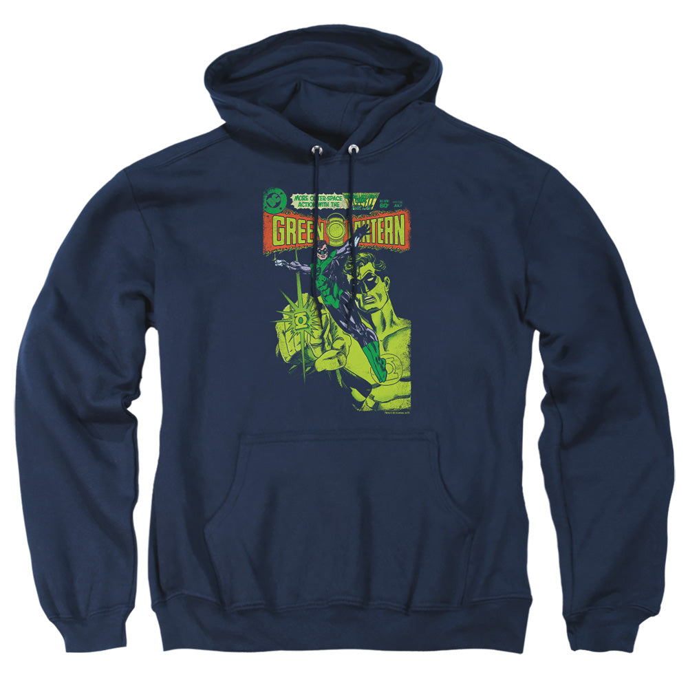 Green Lantern Vintage Cover Mens Hoodie Navy