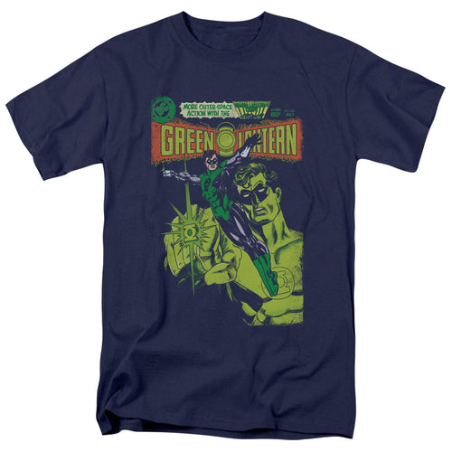 Green Lantern Vintage Cover Mens T Shirt Navy
