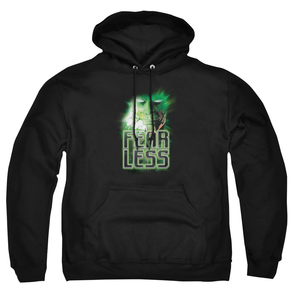 Green Lantern Fearless Mens Hoodie Black