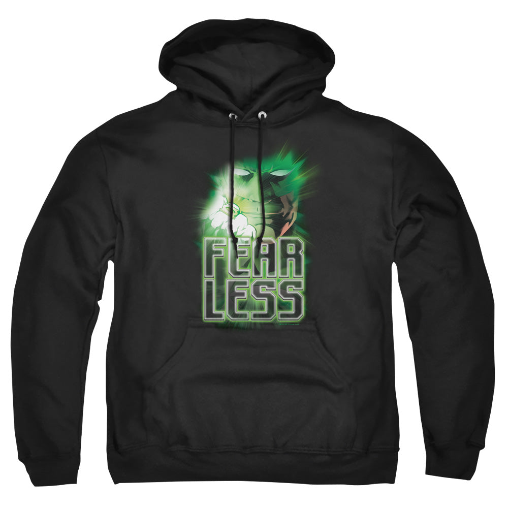 Green Lantern Fearless Mens Hoodie Black