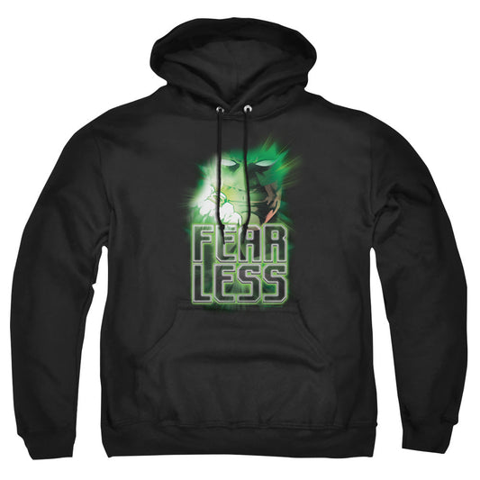 Green Lantern Fearless Mens Hoodie Black