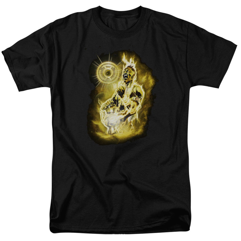 Green Lantern Sinestro Nebula Mens T Shirt Black