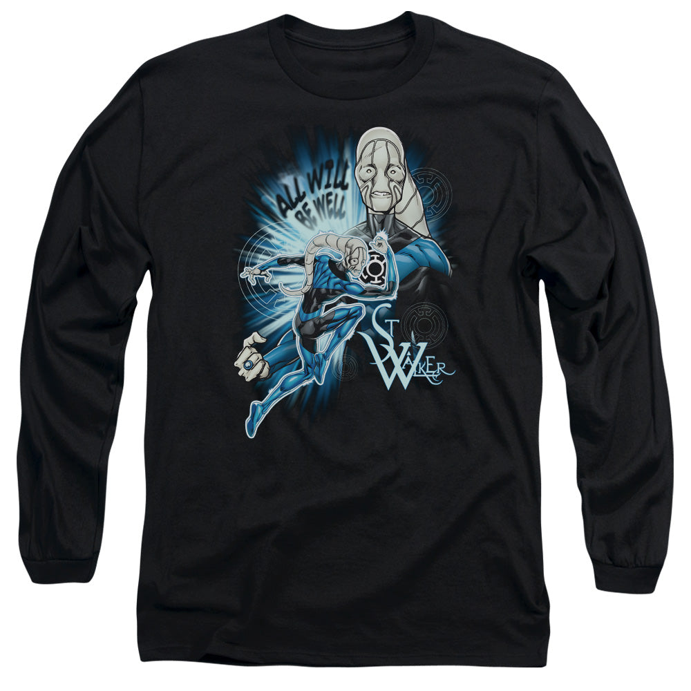 Green Lantern Saint Walker Mens Long Sleeve Shirt Black Officially Licensed