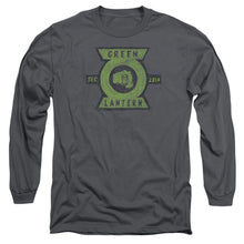 Load image into Gallery viewer, Green Lantern Section Mens Long Sleeve Shirt Charcoal Officially Licensed
