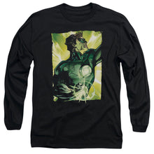 Load image into Gallery viewer, Green Lantern Up Up Mens Long Sleeve Shirt Black Officially Licensed
