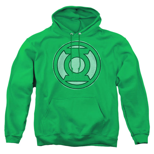 Green Lantern Hand Me Down Mens Hoodie Kelly Green