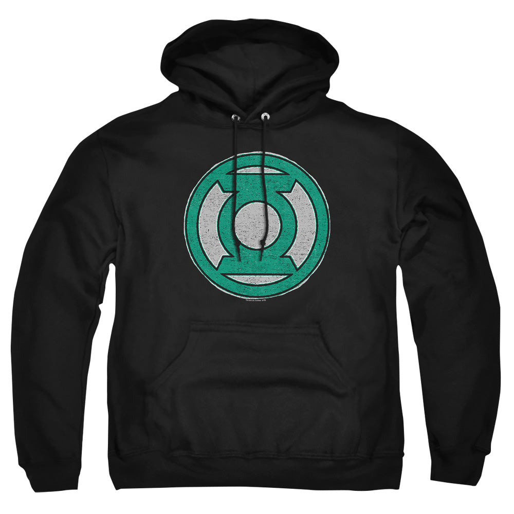 Green Lantern Hand Me Down Mens Hoodie Black