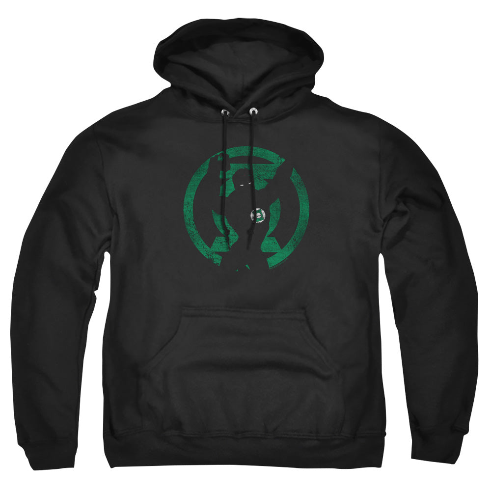 Dc Gl Symbol Knockout Mens Hoodie Black