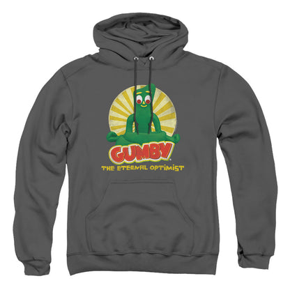 Gumby Optimist Mens Hoodie Charcoal