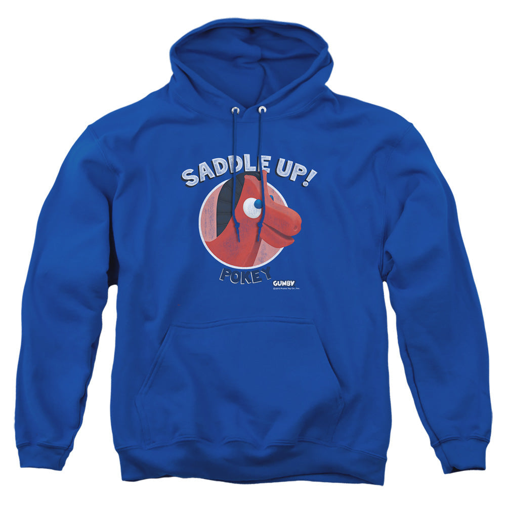 Gumby Saddle Up Mens Hoodie Royal