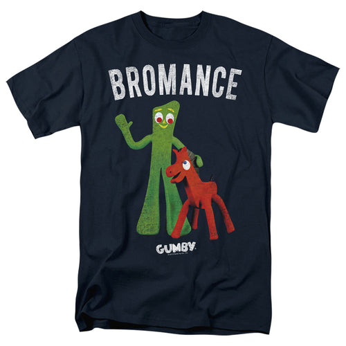 Gumby Bromance Mens T Shirt Navy