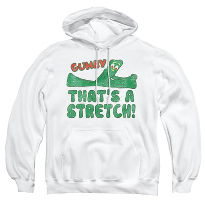 Gumby Thatƒ??S A Stretch Mens Hoodie White