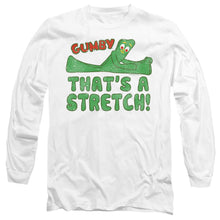 Load image into Gallery viewer, Gumby Thatƒ??S A Stretch Mens Long Sleeve Shirt White Officially Licensed
