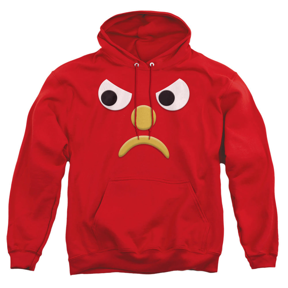Gumby Blockhead G Mens Hoodie Red