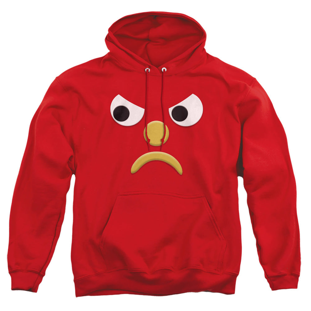 Gumby Blockhead G Mens Hoodie Red
