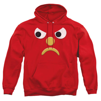 Gumby Blockhead G Mens Hoodie Red