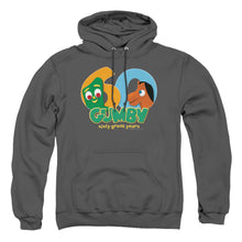 Load image into Gallery viewer, Gumby 60Th Mens Hoodie Charcoal
