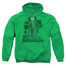 Load image into Gallery viewer, Gumby Shenanigans Mens Hoodie Kelly Green
