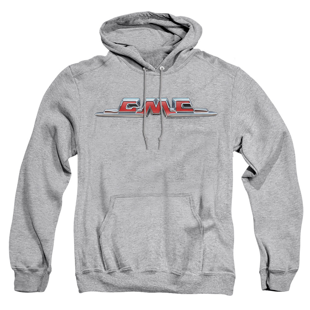 Gmc Chrome Logo Mens Hoodie Athletic Heather