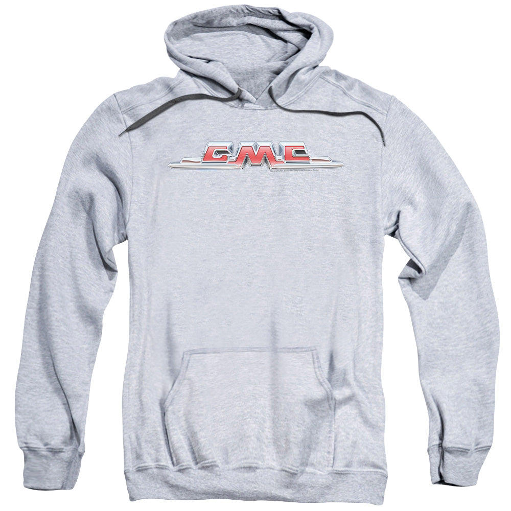 Gmc Chrome Logo Mens Hoodie Athletic Heather