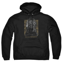 Load image into Gallery viewer, Game Of Thrones Iron Throne Mens Hoodie Black

