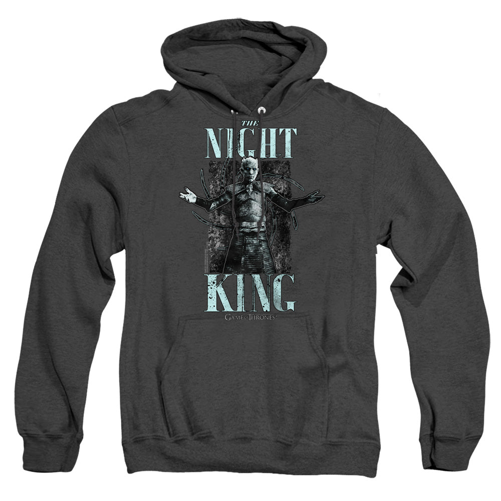 Game Of Thrones The Night King Heather Mens Hoodie Black