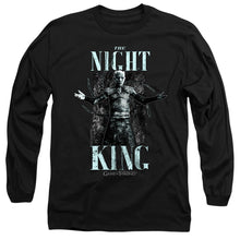 Load image into Gallery viewer, Game Of Thrones The Night King Mens Long Sleeve Shirt Black Officially Licensed
