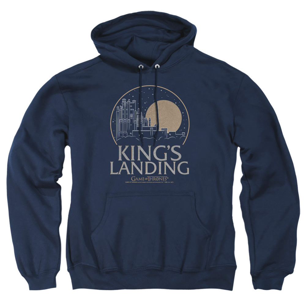 Game Of Thrones Kings Landing Mens Hoodie Navy