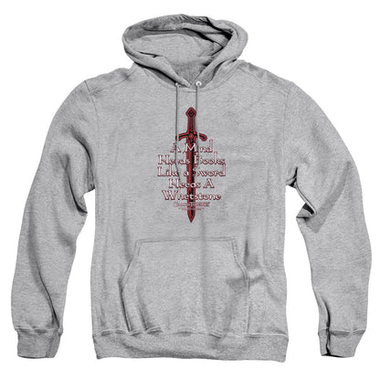 Game Of Thrones The Mind Needs Books Mens Hoodie Athletic Heather