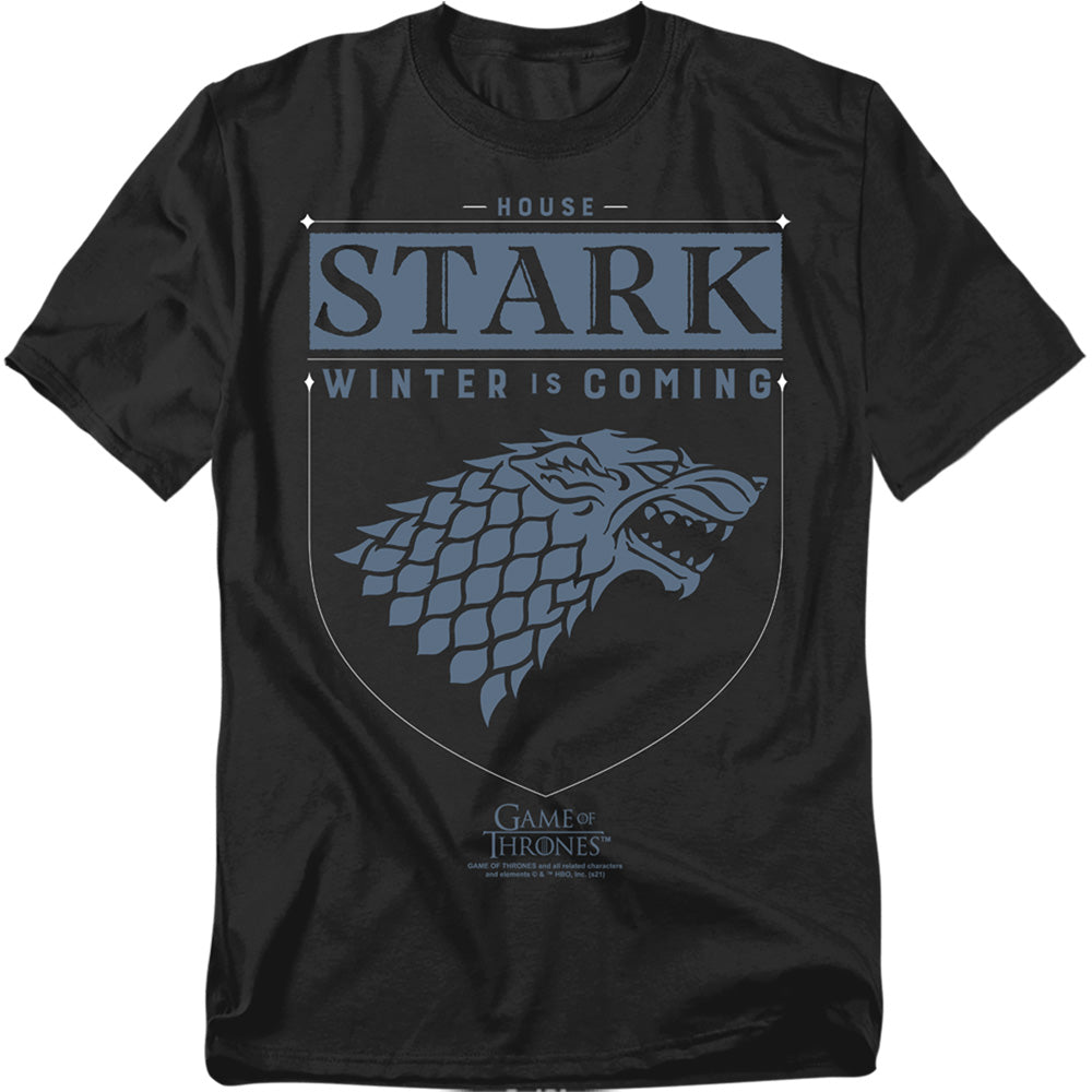 Game Of Thrones House Stark Sigil Mens T Shirt Black