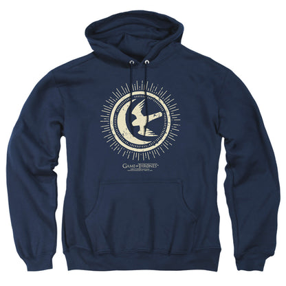 Game Of Thrones Arryn Burst Sigil Mens Hoodie Navy