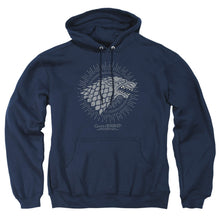 Load image into Gallery viewer, Game Of Thrones Stark Burst Sigils Mens Hoodie Navy
