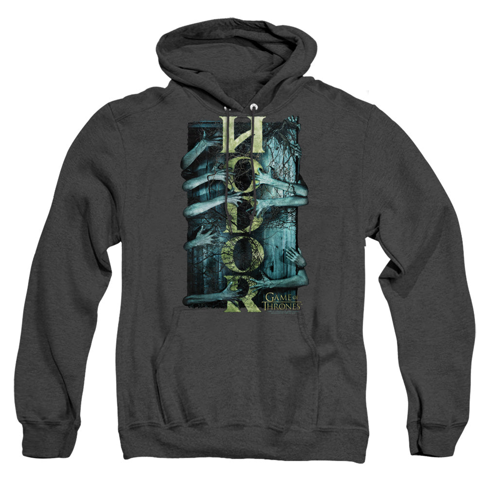 Game Of Thrones Hodor Heather Mens Hoodie Black