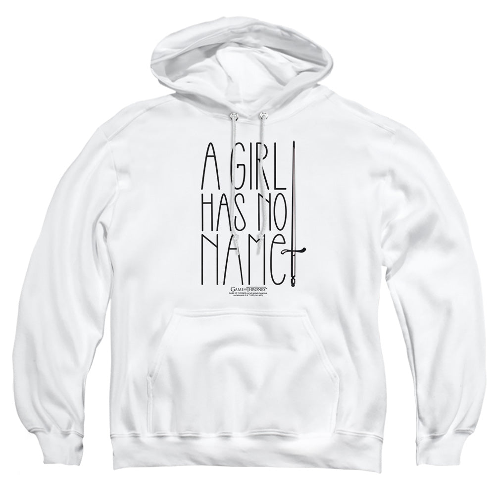Game Of Thrones No Name Mens Hoodie White
