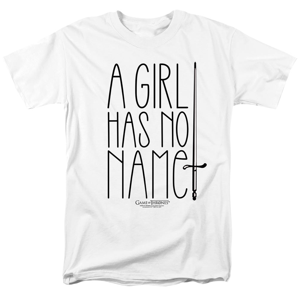 Game Of Thrones No Name Mens T Shirt White