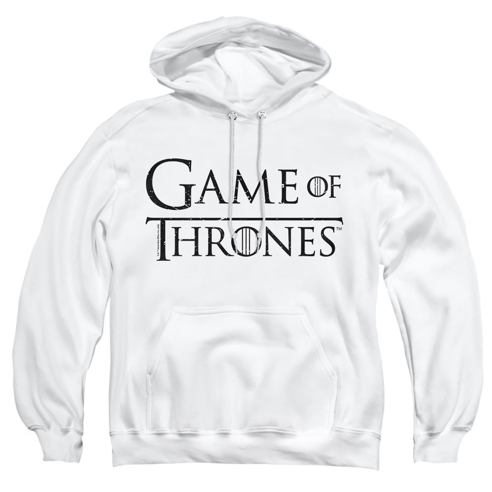Game Of Thrones Logo 2 Mens Hoodie White