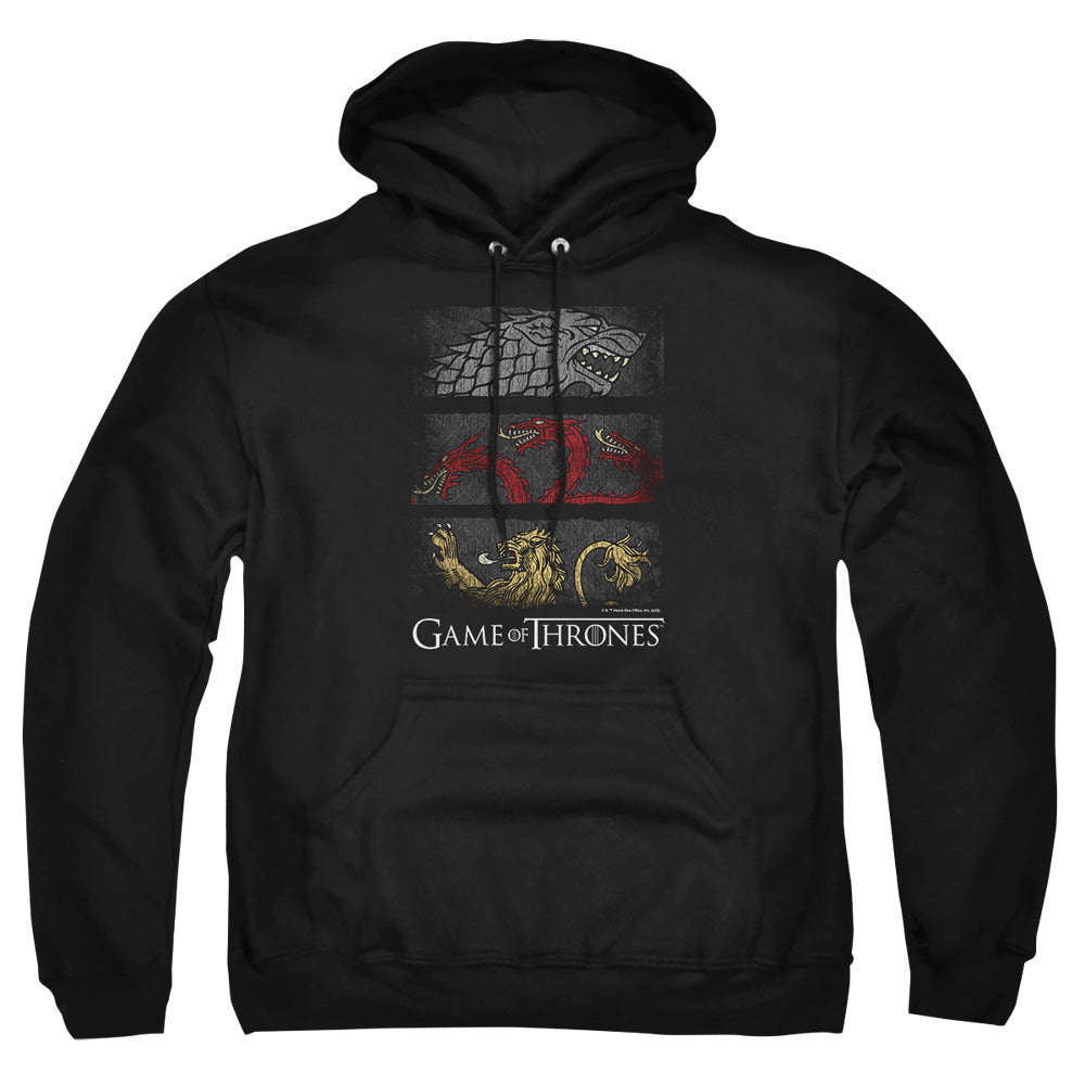 Game Of Thrones Sigil Banners Mens Hoodie Black