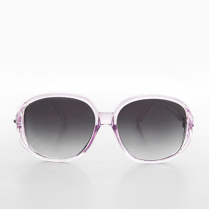 Large Round Oversized Women's Boho Vintage Sunglasses - Grace