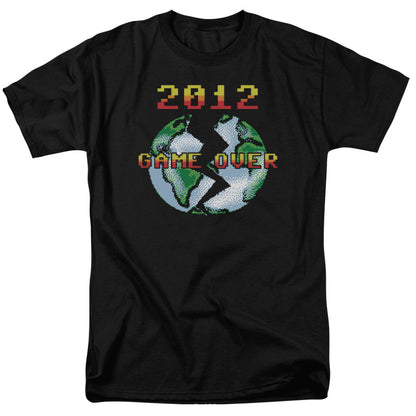 Game Over Mens T Shirt Black