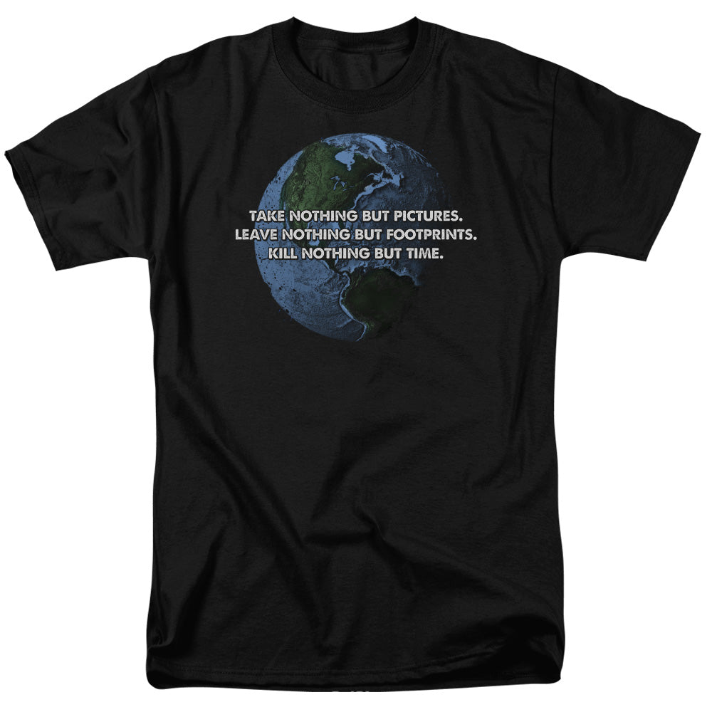 Take Nothing Mens T Shirt Black
