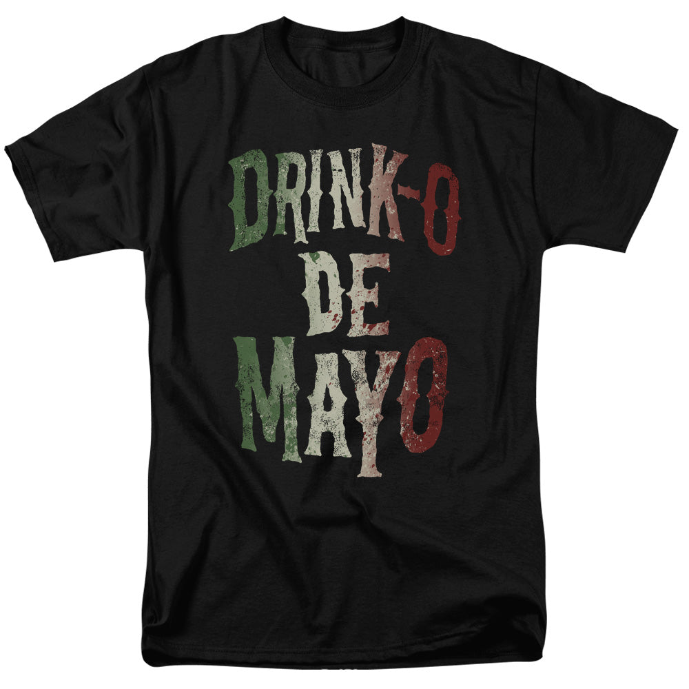 Drink O Mens T Shirt Black