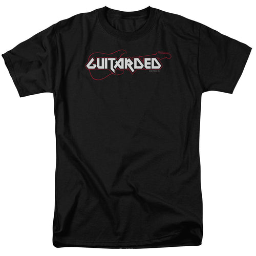 Guitarded Mens T Shirt Black
