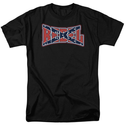 Rebel Mens T Shirt Black