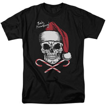 Load image into Gallery viewer, Skull Bah Humbug Mens T Shirt Black
